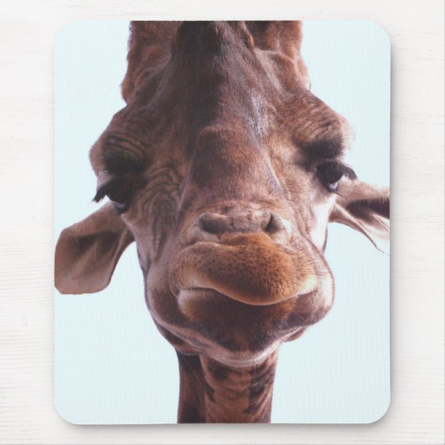 Mousepad Giraffe Engraçado (Frente)