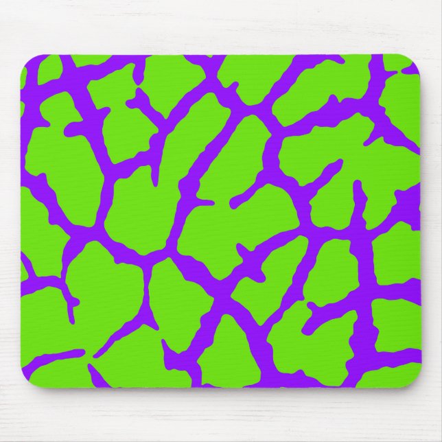 Mousepad Giraffe Impressão Violet Green (Frente)