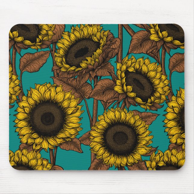 Mousepad Girassóis (Frente)
