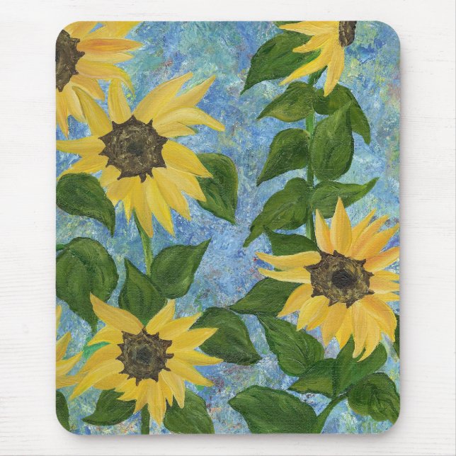 Mousepad girassóis (Frente)