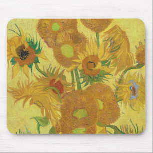Mousepad Girassóis de Vincent van Gogh (1888)