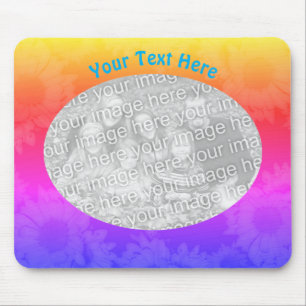 Mousepad Girassóis Foto Floral Personalizada