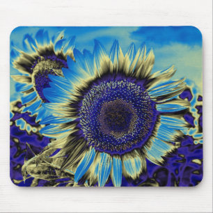 Mousepad Girassol Azul