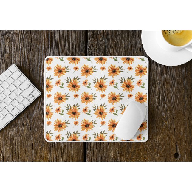Mousepad Girassol Brilhante (Criador carregado)