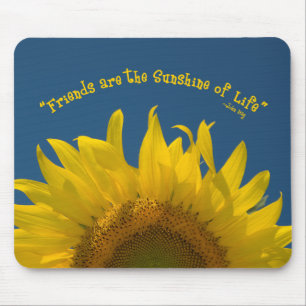 Mousepad Girassol da amizade