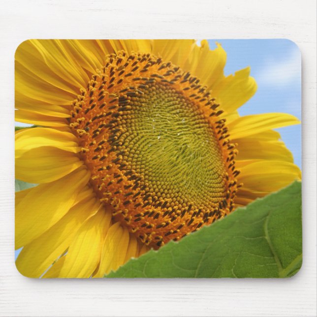 Mousepad Girassol ensolarado (Frente)