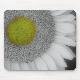 Mousepad Girassol Fecha Preto E Branco