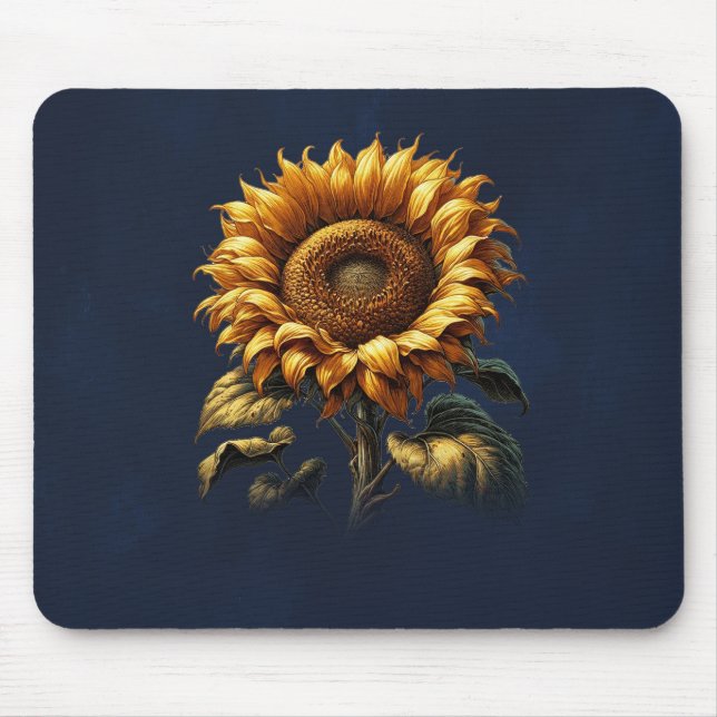 Mousepad Girassol Russo Azul (Frente)