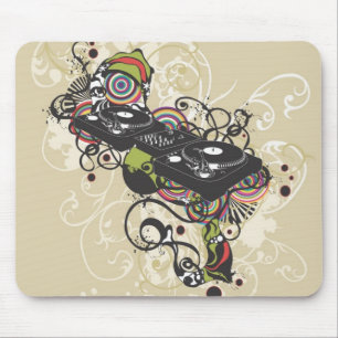 Mousepad girável do DJ