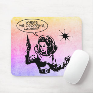 Mousepad Girl Gamer Grunge