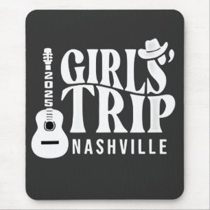Mousepad Girls Trip Nashville 2025 Vacation Summer