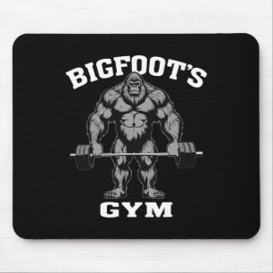Mousepad Giro Bigfoot Funny Sasquatch Bodybuilding Welif