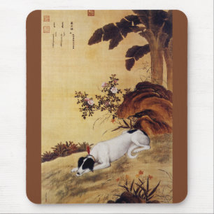 Mousepad ~ Giuseppe Castiglione~ do galgo do ~ do 蓦空鹊