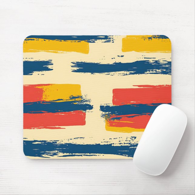 Mousepad Giz e Flores de Borboleta (Com mouse)