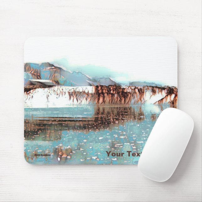 Mousepad Glaciar do Mar (Com mouse)