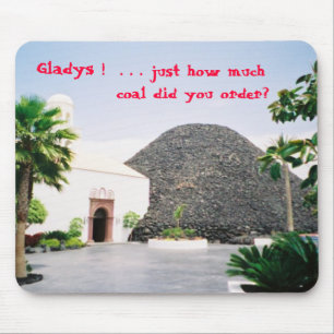 Mousepad Gladys/carvão