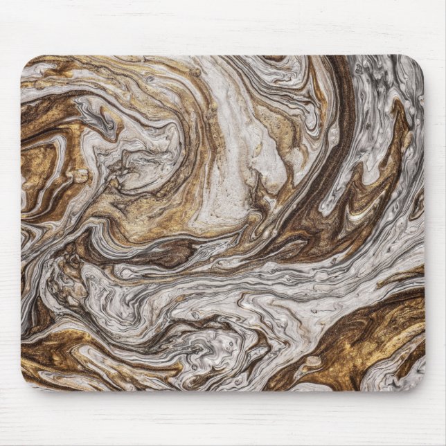 Mousepad glamour 001 cores castanhas líquidas (Frente)