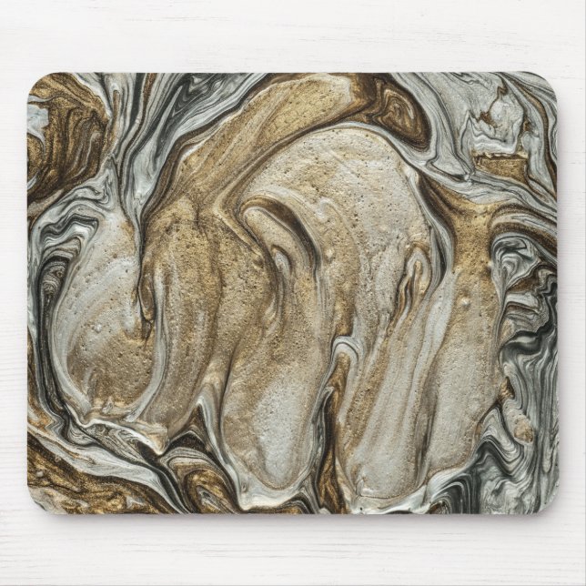 Mousepad glamour 003 cores marrons líquidas (Frente)
