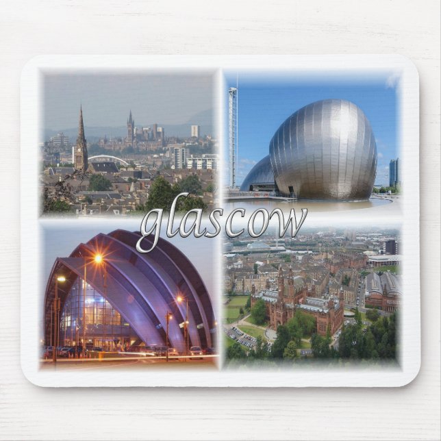 Mousepad Glasgow Escócia (Frente)