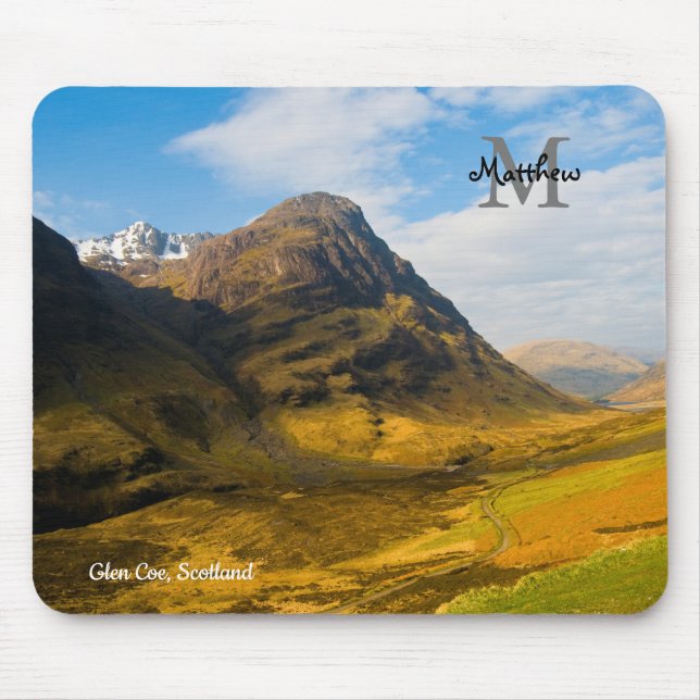 Mousepad Glen Coe, rato da Escócia (Frente)