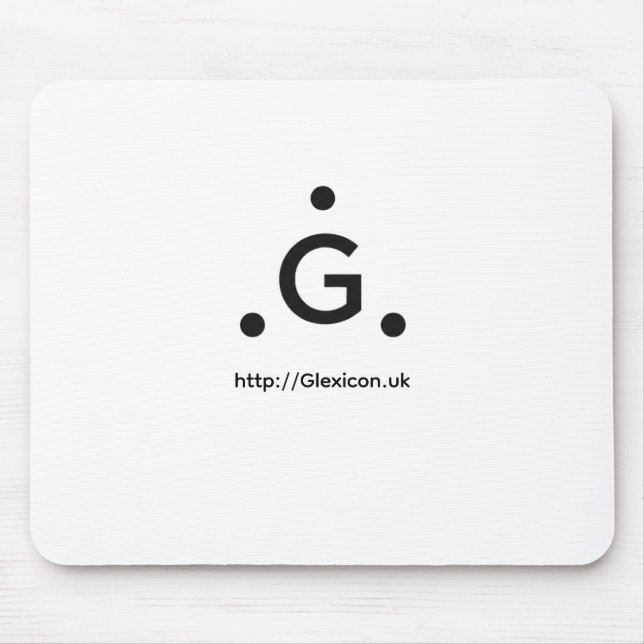 Mousepad Glexicon Reino Unido (Frente)