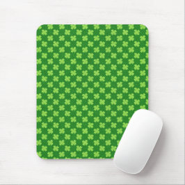 Mousepad Glitter Trevo Verde