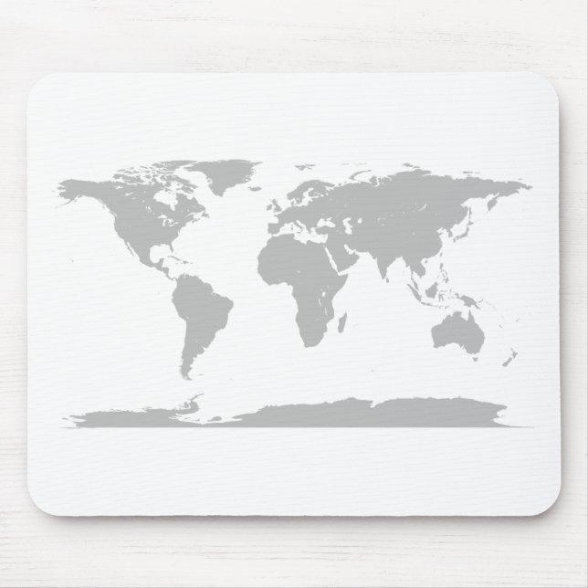 Mousepad globo cinza (Frente)