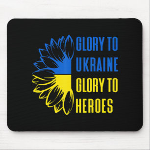 Mousepad Glória À Ucrânia Glória A Heróis Motto Ucraniano S