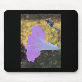 Mousepad Glória da Manhã com Brilho Rosa e Dourado