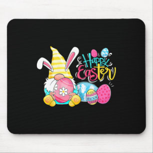 Mousepad Gnome Easter Ovo Hunt Gnomos Bunny Felz pascoa Da