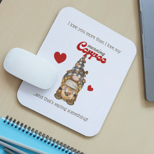 Mousepad Gnome Engraçado Dia de os namorados Engraçado Pres
