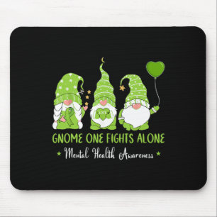 Mousepad Gnome One luta sozinho com a saúde mental verde da