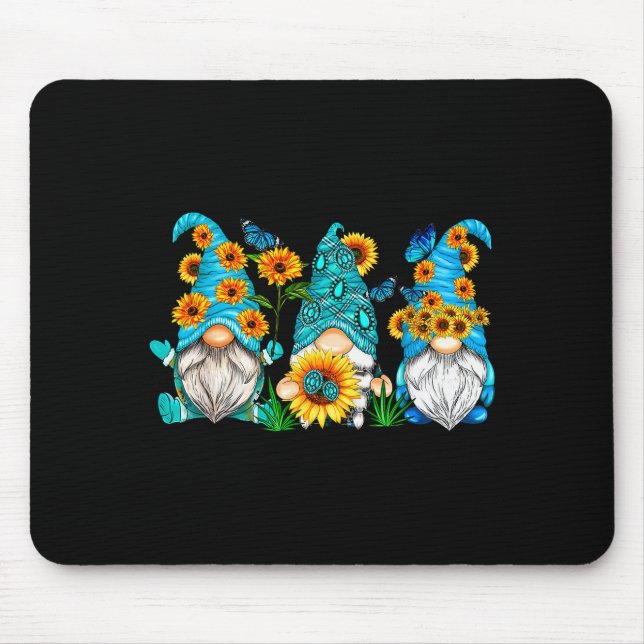 Mousepad Gnominho Fofo Com Jardineiros de Borboletas de Gir (Frente)
