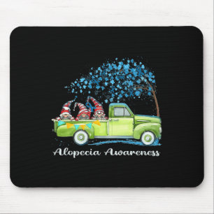 Mousepad Gnomos Caminhando Alopecia Sensibilização