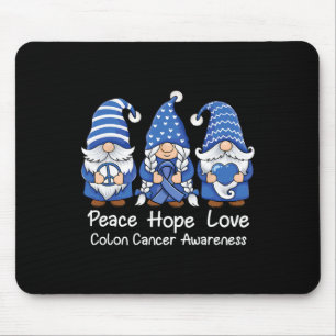 Mousepad Gnomos De Suporte Ao Cancer De Cons Com Colorretal