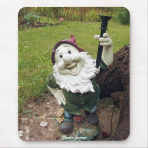 Mousepad Gnomos do jardim