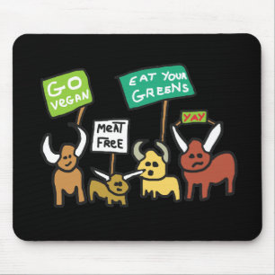 Mousepad Go Vegan
