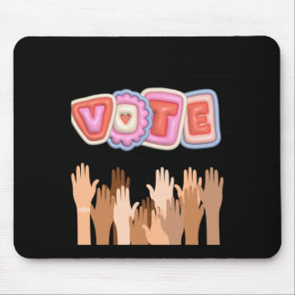 Mousepad Go Vote Sticker