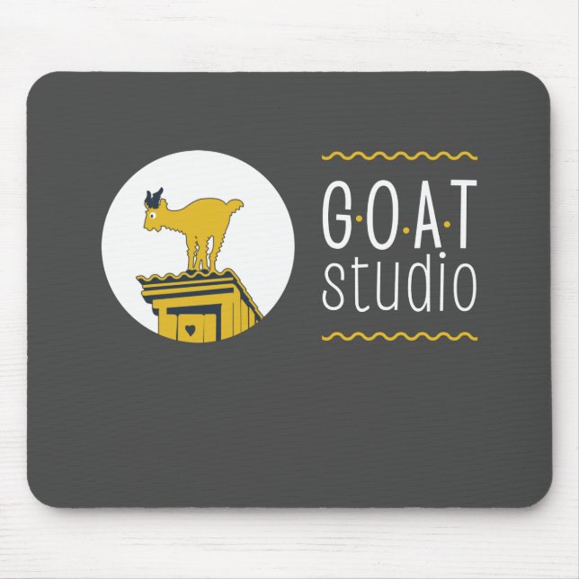 Mousepad Goat Studio - muismat (Frente)