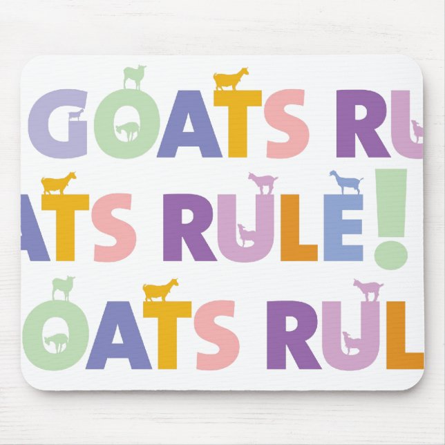 MOUSEPAD GOATSRULE.CR, GOATSRULE.CR, GOATSRULE.CR (Frente)