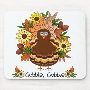 Mousepad Gobble Gobble Turkey