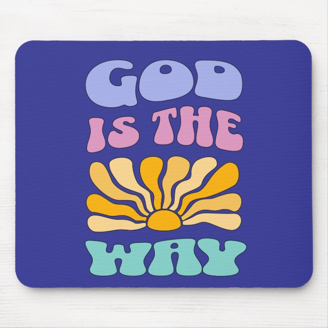 Mousepad God is the Way (Frente)
