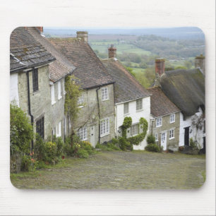 Mousepad Gold Hill, Shaftesbury, Dorset, Inglaterra, Unido