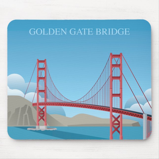 Mousepad Golden gate bridge | San Francisco (Frente)