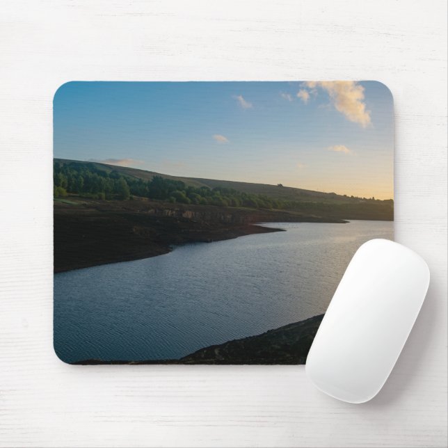 Mousepad Golden Hour Serenity at Baitings Reservoir (Com mouse)