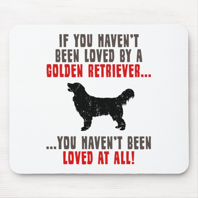 Mousepad Golden retriever (Frente)