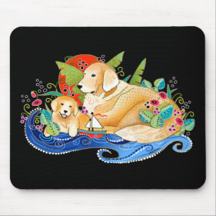 MOUSEPAD GOLDEN RETRIEVER DE BINDI
