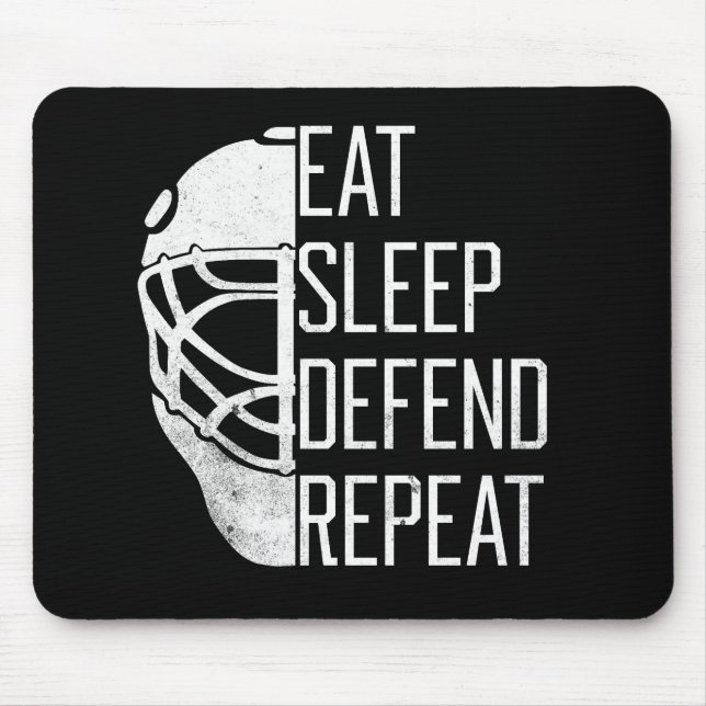 Mousepad Goleiro de Hóquei (Frente)