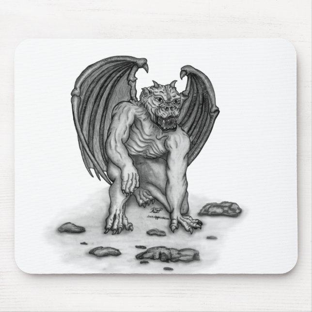 Mousepad Golem Gargoyle (Frente)