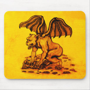 Mousepad Golem Gargoyle